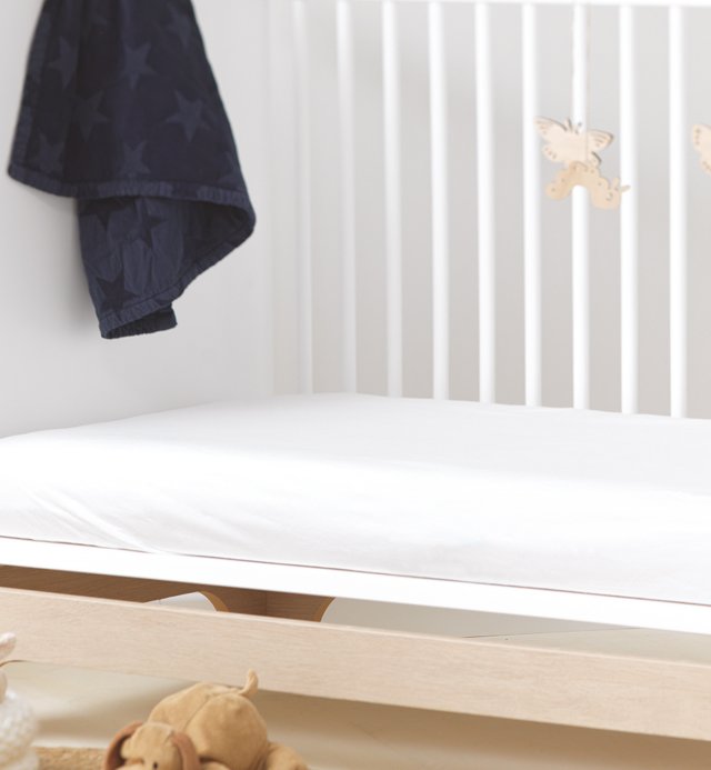 Alèse pour lit de bébé en coton 28 x 52